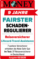 Fokus Money 9 Jahre Fairster Schadenregulierer Reiseversicherer